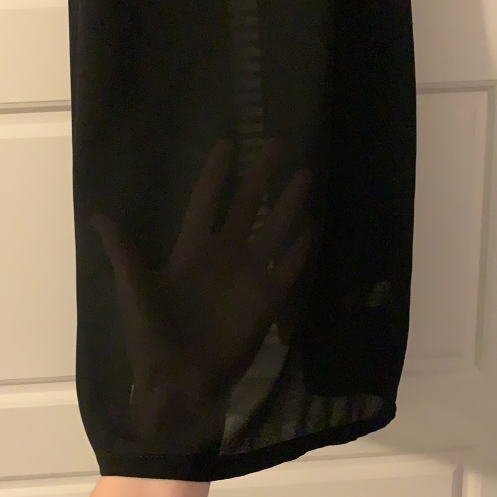 Black sheer tank. Size small - Picture 3 of 5